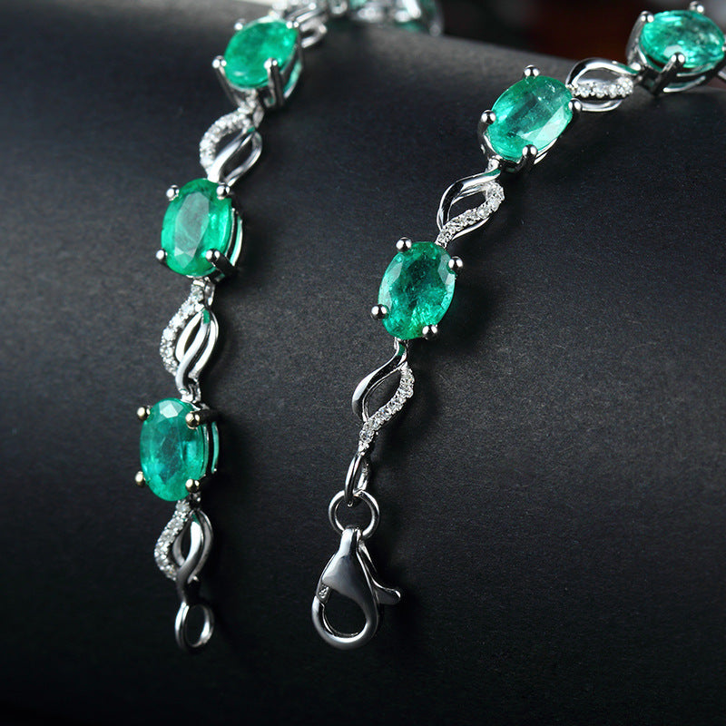 Creative Emerald Bracelet