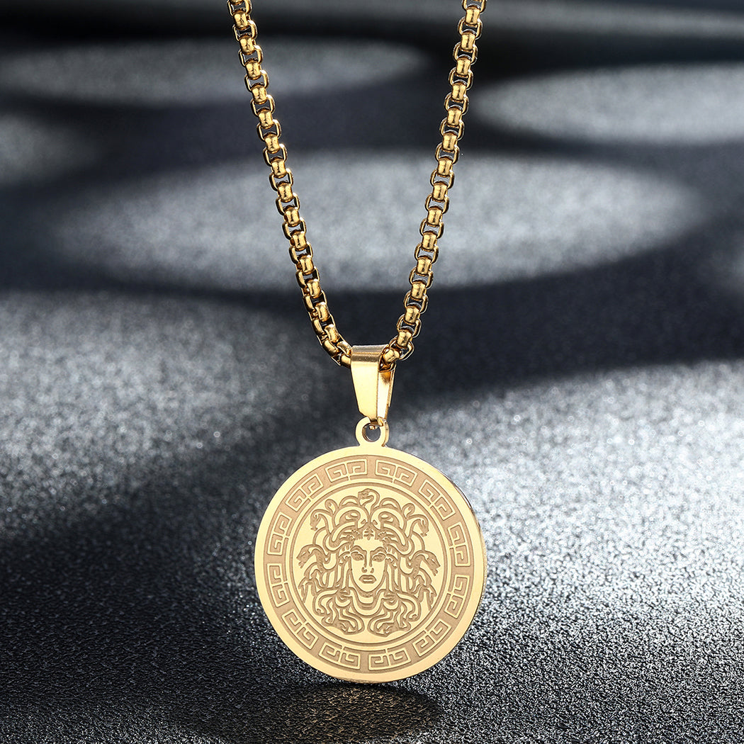 Medusa Gorgon Necklace
