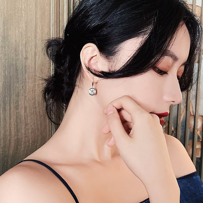 Wabat Crystal Dangle Earrings