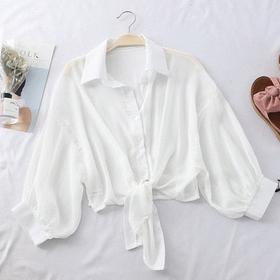 Buttoned Up Shirt Top