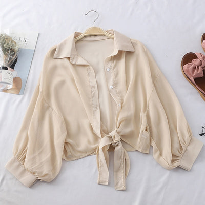 Buttoned Up Shirt Top