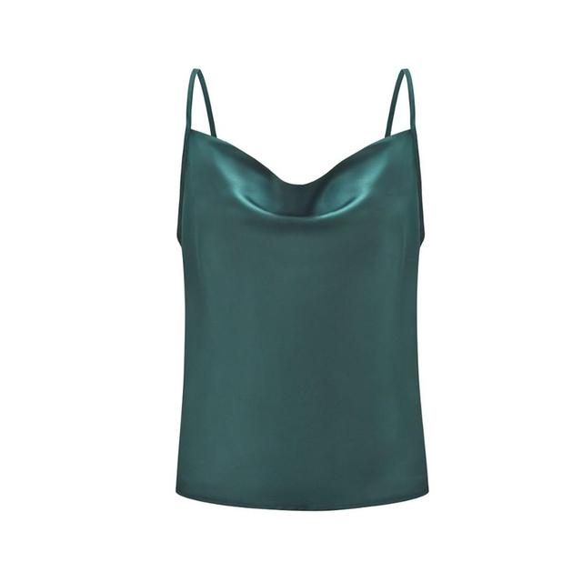 Silk-Like Satin Top