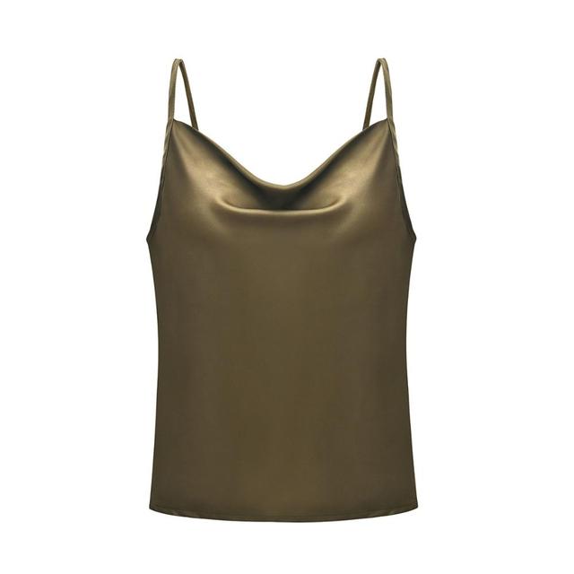 Silk-Like Satin Top