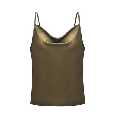 Silk-Like Satin Top