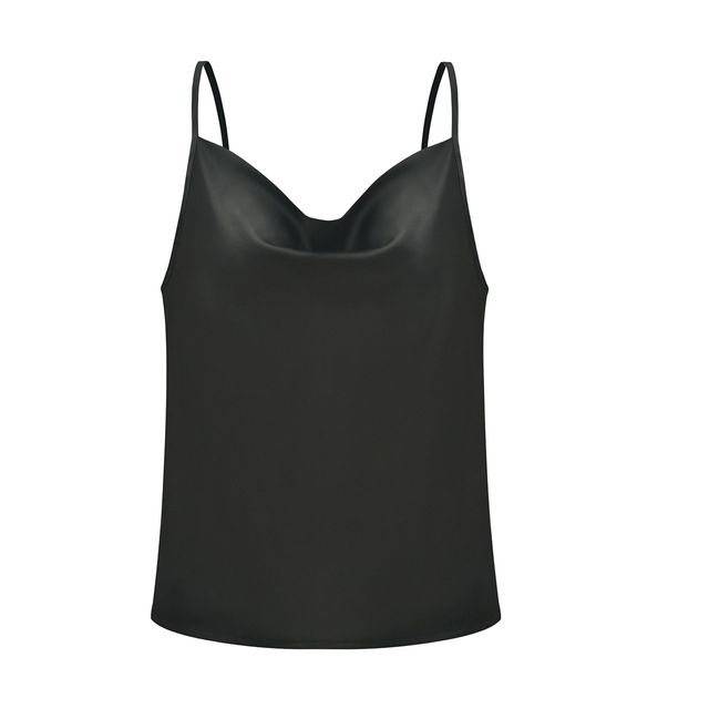 Silk-Like Satin Top