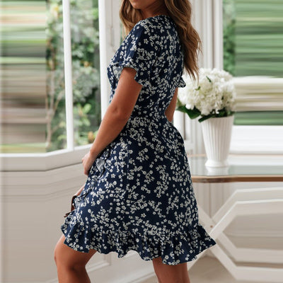 Robe V Neck Dress
