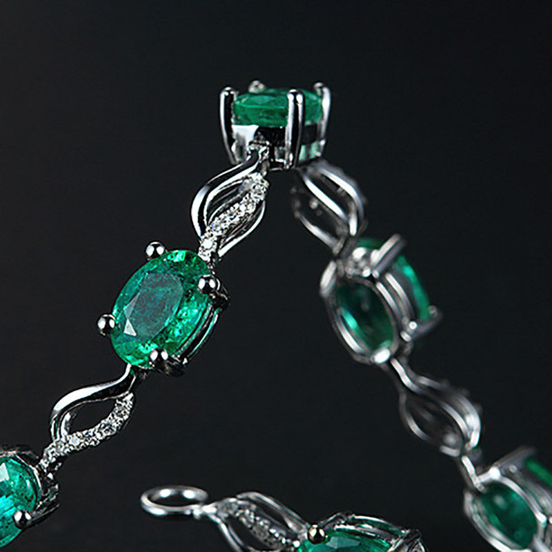 Creative Emerald Bracelet