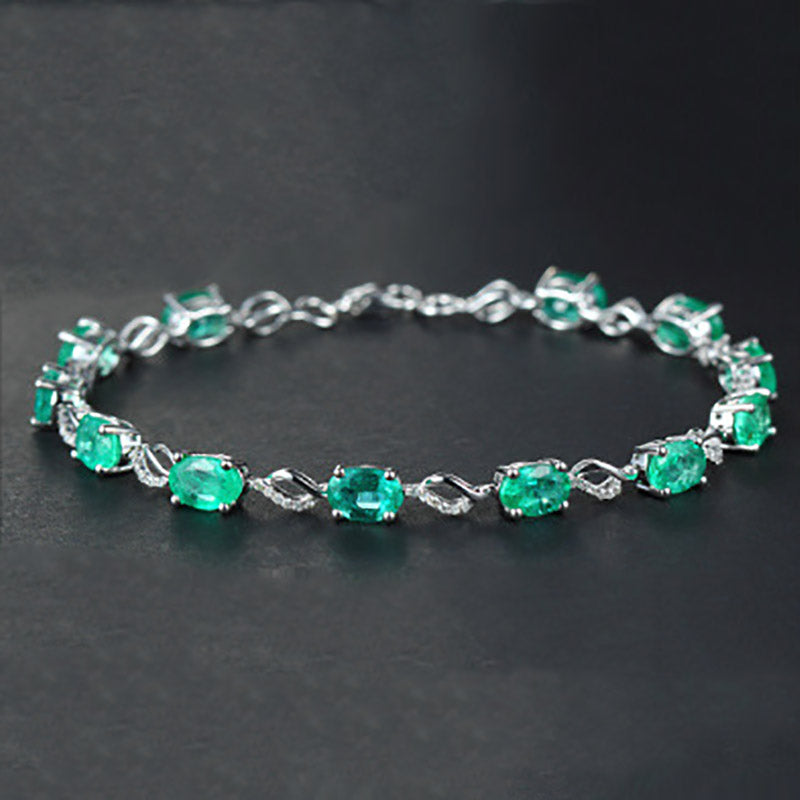 Creative Emerald Bracelet